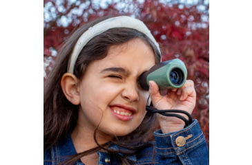 Image of Carson Bengal 7x18mm Focus Free STEM Toy for Kids, Green, BG-718