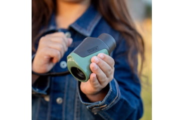 Image of Carson Bengal 7x18mm Focus Free STEM Toy for Kids, Green, BG-718