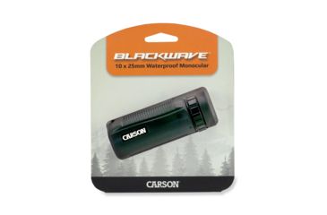 Image of Carson BlackWave 10X25mm Waterproof Monocular, Black WM-025