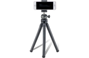 Image of Carson BoaPod Flexible Leg Tripod w/Universal Smartphone Adapter, Black, TR-050