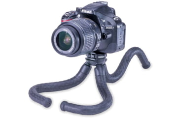 Image of Carson BoaPod Flexible Leg Tripod w/Universal Smartphone Adapter, Black, TR-050