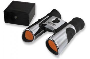 Image of Carson Cat-Eye 10x25mm Compact Binoculars with Leather Box CE-125LB