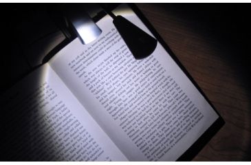 Image of Carson FlexNeck Ultra-Bright Fully Adjustable LED Book Light, Silver, FL-55