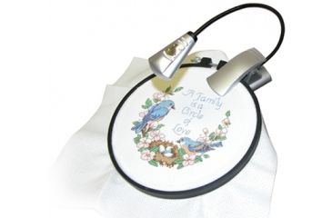 Image of Carson FlexNeck Ultra-Bright Fully Adjustable LED Book Light, Silver, FL-55