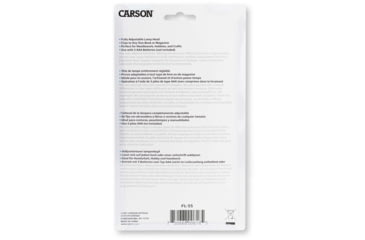 Image of Carson FlexNeck Ultra-Bright Fully Adjustable LED Book Light, Silver, FL-55