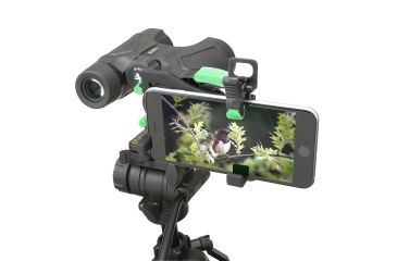 Image of Carson HookUpz 2.0 Smartphone Optics Adapter w/ Case, Black, 4 x 1.75 x 4.5 IS-200