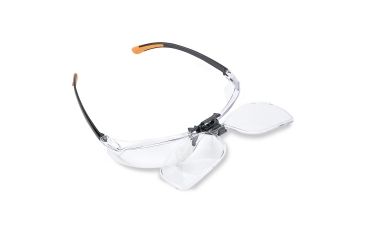 Image of Carson Magnifying Safety Glasses Scratch-Resistant Poly Carbonate Lenses, Clear, 2.5 diopter vm-20