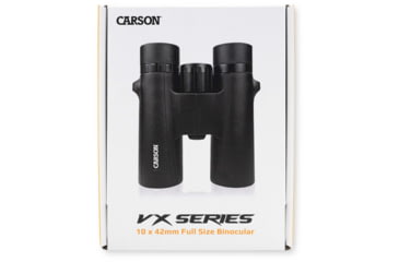 Image of Carson Optical VX Series 10x42mm Porro Prism Binoculars, Black, VX-042