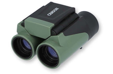 Image of Carson Optical Wild Cat Series 7x18mm Binoculars, Green, 3.2 in x 4.4 in x 1.3 in, WC-718