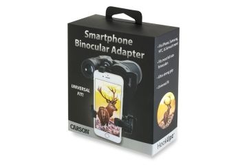 Image of Carson Universal Smartphone Adapter for Full Size Binoculars, Black IB-700