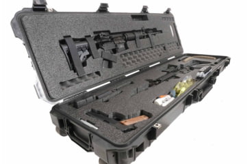 Image of Case Club 2 AR15 Rifle Case, Black, Large, CC6064HXYW2AR