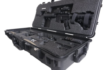 Image of Case Club AR15 Pistol/SBR and AR15 Case, Black, Small, CC6108HXYWSBRAR