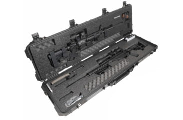 Image of Case Club Precision Rifle and AR Case, Black, Large, CC6064HXYWPREAR