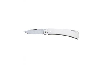 Image of Case M1225L SS Small Lockback Executive Lockback, Drop Point Blade, Brushed Stainless Steel Handle 00041