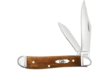 Image of Case Peanut Folding Knife, 2.88 in, Tru-Sharp Surgical Steel, Smooth Antique Bone Handle, 58201