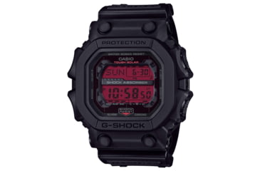Image of Casio G-Shock Men's Digital Classic Solar-Powered Mud-Resistant Watch, 55 mm Case Diameter, Resin, Black, Resin, GX-56BBR-1CR