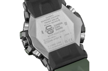 Image of Casio G-Shock Mudmaster Triple-Sensor Solar Watch - Mens, Green, GWG-B1000-3ACR