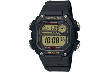 Image of Casio Outdoor Mens Digital Watch, Black/Black, DW291H-9AV