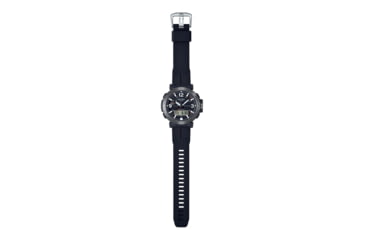 Image of Casio Outdoor Pro Trek Solar Powered Triple Sensor Word Time Watches w/Biomas Plastic Case and Strap - Mens, Black, One Size, PRW6611Y-1A