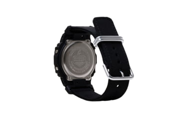 Image of Casio Tactical G-Shock Classic All Black Design Watch w/ECO-Friendly Cordura Nylon Strap - Mens, One Size, DW-5600BCE-1CR