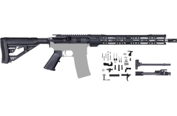 Image of CBC Industries 1-8 Twist Diamond Flute Rifle Kit Handguard, AR-15, 16in, .223 Wylde, 15in M-Lok, 205-144