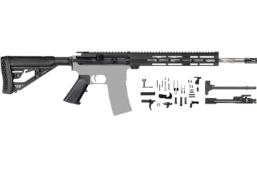Image of CBC Industries 1-8 Twist Spiral Cut Rifle Kit Handguard, AR-15, 16in, .223 Wylde, 12in M-Lok, 205-339