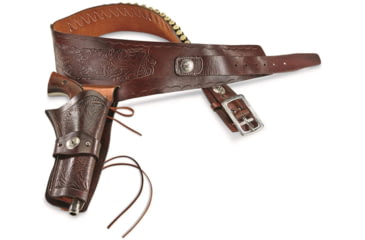 Image of Cebeci Arms Cowboy Single Action Belt And Holster, .44/.45 Caliber, Tan, Large, 604872TL
