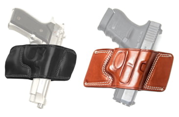 Image of Cebeci Arms CZ Leather Bikini Holster 20863, Black, Tan