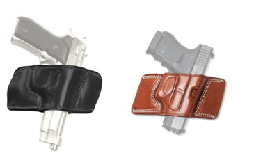 Image of Cebeci Arms Glock Leather Bikini Holster 20863, Black, Tan