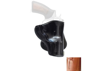 Image of Cebeci Arms Leather Combat Grip Paddle Holster, S&amp;W K Frame Revolvers 4in, Left, Plain, Tan, 20228LT40