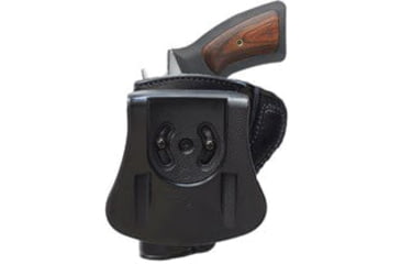 Image of Cebeci Arms Leather Combat Grip Paddle Holsters, Canik TP9, Right, Black, 20228RB84