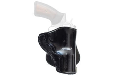Image of Cebeci Arms Leather Combat Grip Paddle Holsters, Canik TP9, Right, Black, 20228RB84