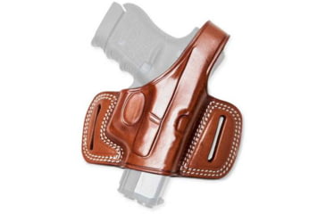 Image of Cebeci Arms Leather Half Pancake Holster for Bersa Thunder, Tan, Right 20887RT60