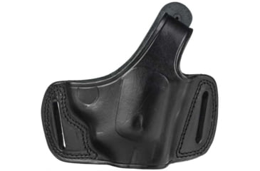 Image of Cebeci Arms Leather Half Pancake Holsters, Colt King Cobra, Left, Black, 20887LB86