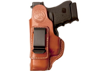 Image of Cebeci Arms Leather On the Waist Holster with Clip for Remington RM380, Tan, Right Hand, 20937RT75