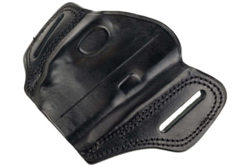Image of Cebeci Arms Leather Pancake Combat Grip Holsters, Canik TP9, Left, Black, 20825LB84