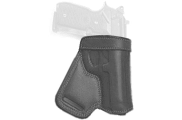 Image of Cebeci Arms Leather Small of the Back Sob Holsters, Colt King Cobra 2in, Left, Black, 20894LB87