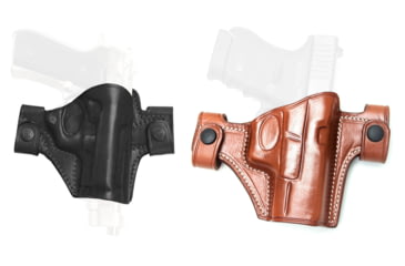 Image of Cebeci Arms Sig Sauer Leather Snap Holster 20832, Black, Tan