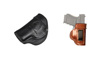 Image of Cebeci Arms Springfield Leather IWB Holster Reinforced Mouth 20799, Black, Tan