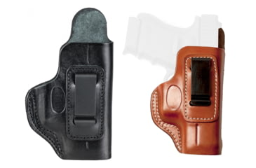 Image of Cebeci Arms S&amp;W Leather IWB Comfort Tab Holster 20797, Black, Tan