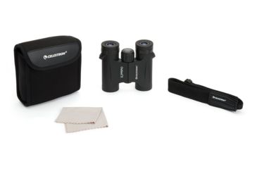 Image of Celestron Outland X 10x25 Roof Prism Binocular, Black - 71341