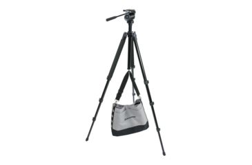 Image of Celestron TrailSeeker Fluid Pan Tripod, Black 82050