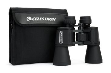 Image of Celestron UpClose G2 20x50 Porro BK-7 Prism Binoculars, Matte Black - Box 71258