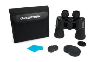 Image of Celestron UpClose G2 20x50 Porro BK-7 Prism Binoculars, Matte Black - Box 71258