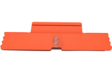 Image of Centennial Defense Systems Stainless Steel Extended Slide Lock Lever for Gen 5 Glock, Hi-Viz Orange, 20309