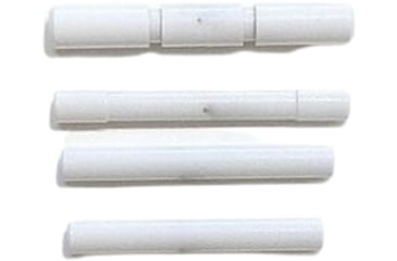 Image of Centennial Defense Systems Stainless Steel Pin Kit for Polymer80, White, 4 Pin Kit, 20271