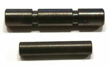 Image of Centennial Defense Systems Stainless Steel Pin Kit for Single Stack Polymer80, Black, 2 Pin Kit, 20274