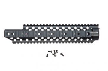 Image of Centurion Arms C4 Rail Handguard, Midlength Cutout, Black, 11.5 0609-MC