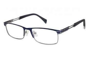 Image of Champion Eyes 1011 Progressive Prescription Eyeglasses - Frame MATTE NAVY, Size 54/17mm CU101103