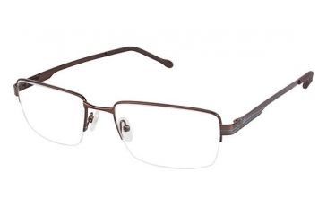 Image of Champion Eyes 4002 Progressive Prescription Eyeglasses - Frame MATTE BROWN, Size 59/20mm CU400201